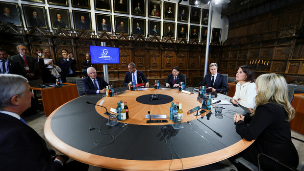 G7-Außenministertreffen in Münster: Baerbock sieht China als „systemischen Rivalen“ – Außenministerin grenzt sich von Scholz-Kurs ab