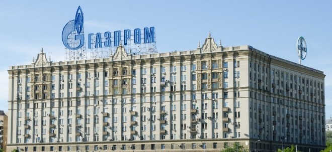 Ukraine-Krieg: GAZPROM-Aktie dreht ins Plus: Russischer Energiekonzern droht mit reduzierten Lieferungen