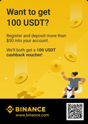 Receive 100 USDT cashback voucher each