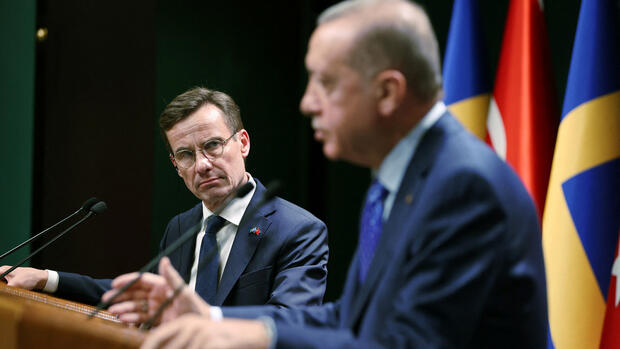 Verteidigungsbündnis: Türkei lehnt Nato-Beitritt Schwedens auch nach Kristersson-Besuch weiter ab