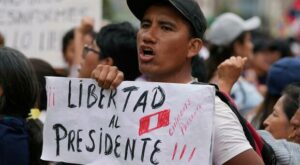 Proteste: Perus abgesetzter Präsident Castillo muss für 18 Monate in U-Haft