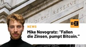 "Fallen die Zinsen, pumpt Bitcoin"