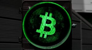 Grüner Bitcoin als Zeichen für Krypto-investment