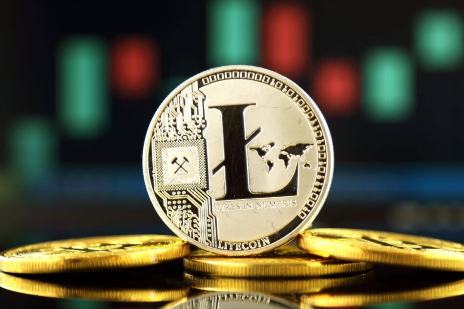 Litecoin-Münze