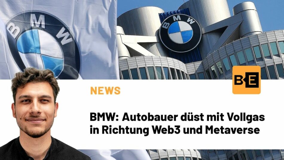 BMW düst mit Vollgas ins Web3