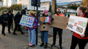 Arbeitskampf: Größter Streik seit mehr als einem Jahrzehnt in Großbritannien beginnt