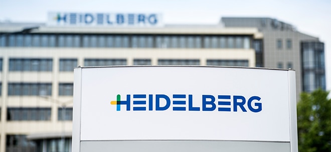 Inflationsausgleichsprämie: Heidelberger Druckmaschinen-Aktie tiefrot: Heidelberger Druckmaschinen fällt beim Ergebnis zurück