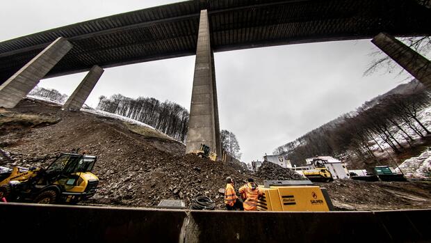 Infrastruktur: Wissing: Talbrücke Rahmede wird im Mai gesprengt