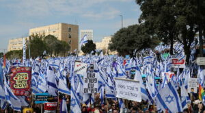 Protest: Tausende demonstrieren in Israel gegen Justizreform
