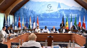 G7 Treffen letztes Jahr auf Schloss Elmau