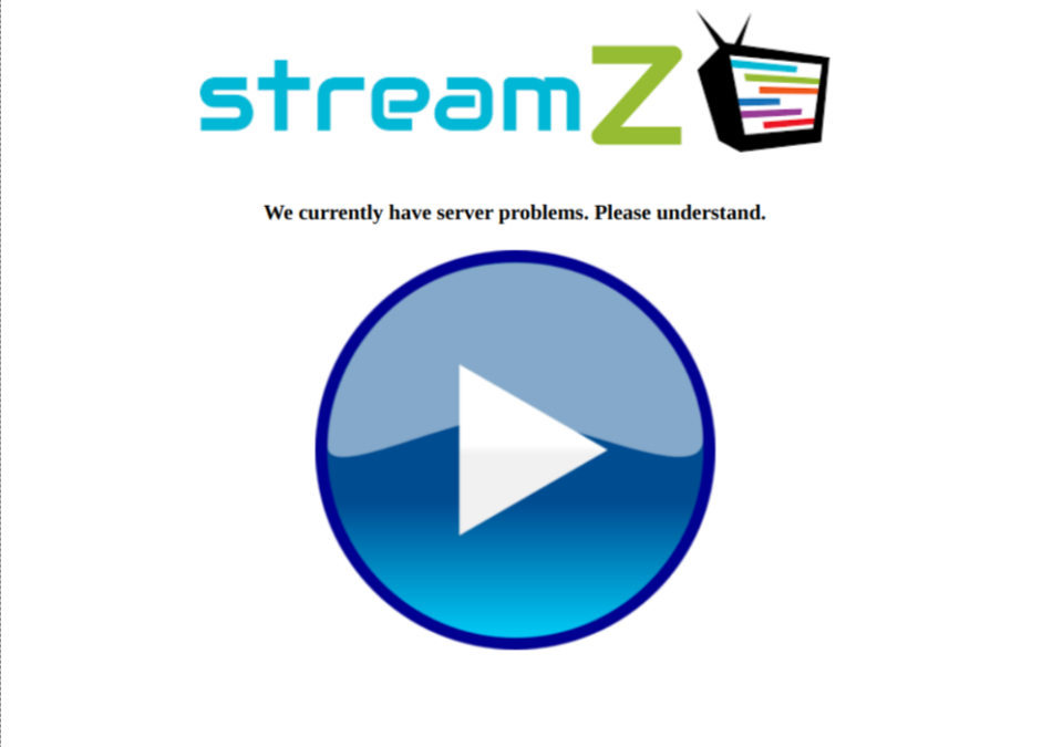 streamZ offline: Schadsoftware statt Video-Hosting?