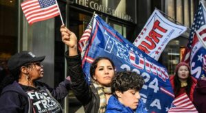 USA: Trump in New York angekommen: Der Tag vor Gericht