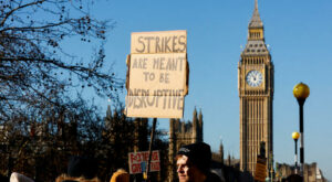Großbritannien: Neue Streiks bremsen die wirtschaftliche Erholung