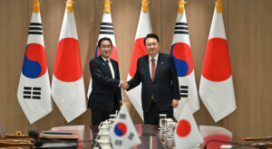 Außenpolitik: Südkoreas Präsident und Japans Regierungschef treffen sich
