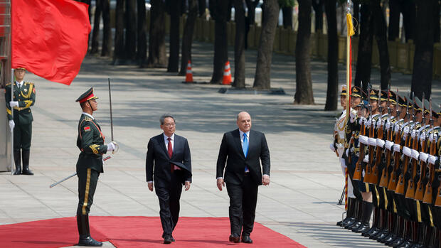 Beziehungen : Russland und China rücken enger zusammen