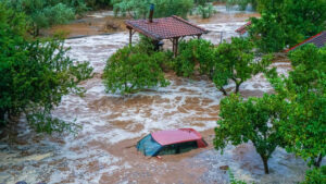 Extremwetter: Regenfälle überschwemmen Griechenland