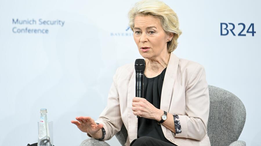 Münchner Sicherheitskonferenz: Von der Leyen spricht sich für EU-Verteidigungskommissar aus