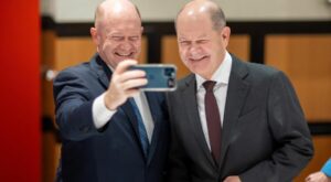 US-Reise: Olaf Scholz trifft „Doppelgänger“ in Washington