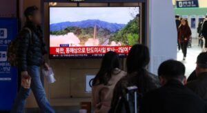 Waffentest: Nordkorea feuert während Blinken-Besuch in Südkorea Raketen ab