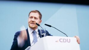 CDU: Sachsens Ministerpräsident Kretschmer: „Friedrich Merz hat eine Kanzlerrede gehalten“