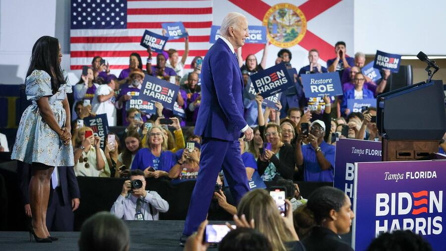 Präsidentschaftswahl: Biden-Kampagne - Spendeneinbruch für Wahlkampfkasse im April