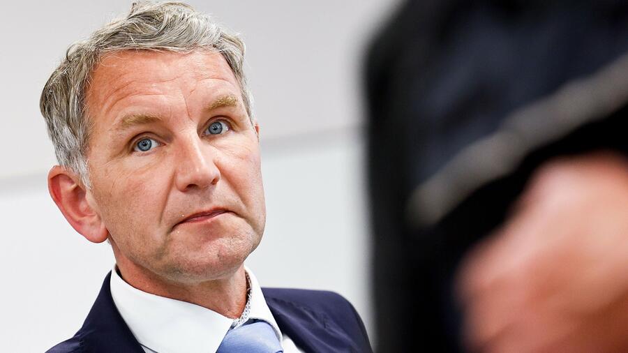 Prozess: Staatsanwaltschaft fordert Bewährungsstrafe für AfD-Politiker Höcke